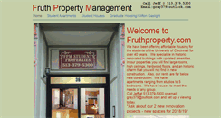 Desktop Screenshot of fruthproperty.com
